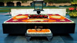 Raj ghat la tomba dinGandhi